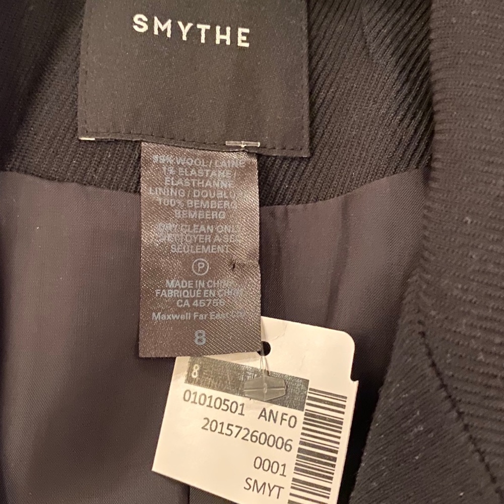 ❌SOLD❌NWT - Smythe - Rusched Blazer Size 8 - Picture 8 of 11